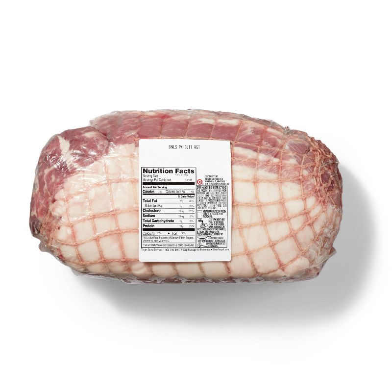 Boneless Pork Shoulder Butt Roast - 2.48-5.00 lbs - price per lb - Good &#38; Gather&#8482;, 3 of 6