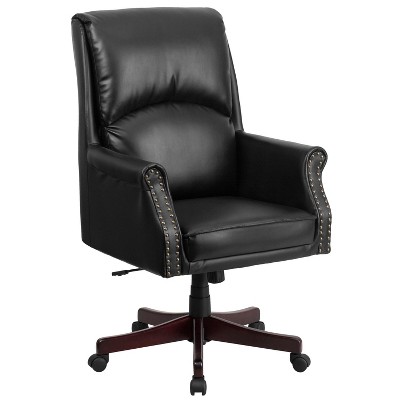 Merrick Lane Ergonomic Executive Office Chair With High Pillowed Back ...