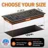 Basketweave Floor Register Vent with Mesh Cover Trap - 4 of 4