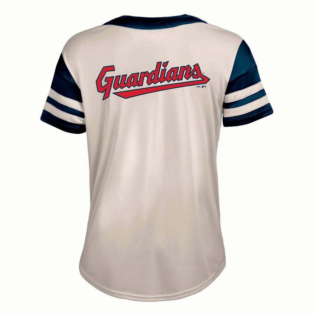 MLB Cleveland Guardians Women's Antique White Jersey - thumbnail 2