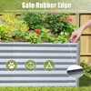 Sevobal Planters Raised Garden Bed Outdoor Planter Garden Boxes Large Planter Box for Garden Vegetable Fruit Flower, Gray, 94.49"*47.25"*23.62" - 2 of 4