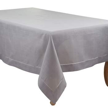 Saro Lifestyle Saro Lifestyle Tablecloth With Hemstitched Border Design