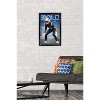 Trends International NFL New England Patriots - Christian Gonzalez 24 Framed Wall Poster Prints - 2 of 4