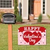 Big Dot of Happiness Conversation Hearts - Valentine's Day Party Yard Sign Lawn Decorations - Happy Valentine's Day Party Yardy Sign - 2 of 4