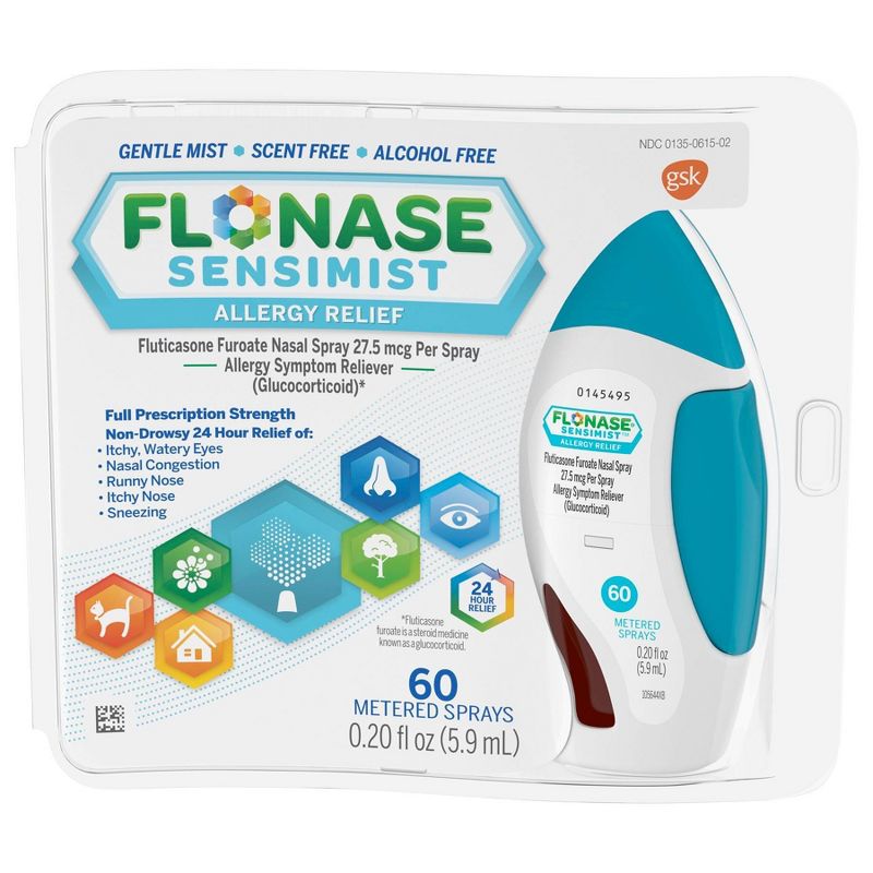 Flonase Sensimist Allergy Relief Nasal Spray - Fluticasone Furoate


, 1 of 12