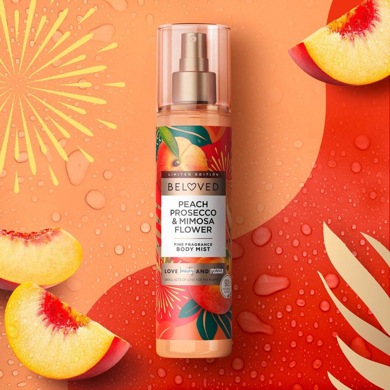 Beloved Body Mist Fine Fragrance - Peach Prosecco &#38; Mimosa Flower - 8 fl oz, 4 of 9