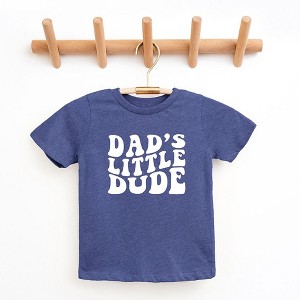 The Juniper Shop Dad's Little Dude Toddler Short Sleeve Tee - 1 of 2