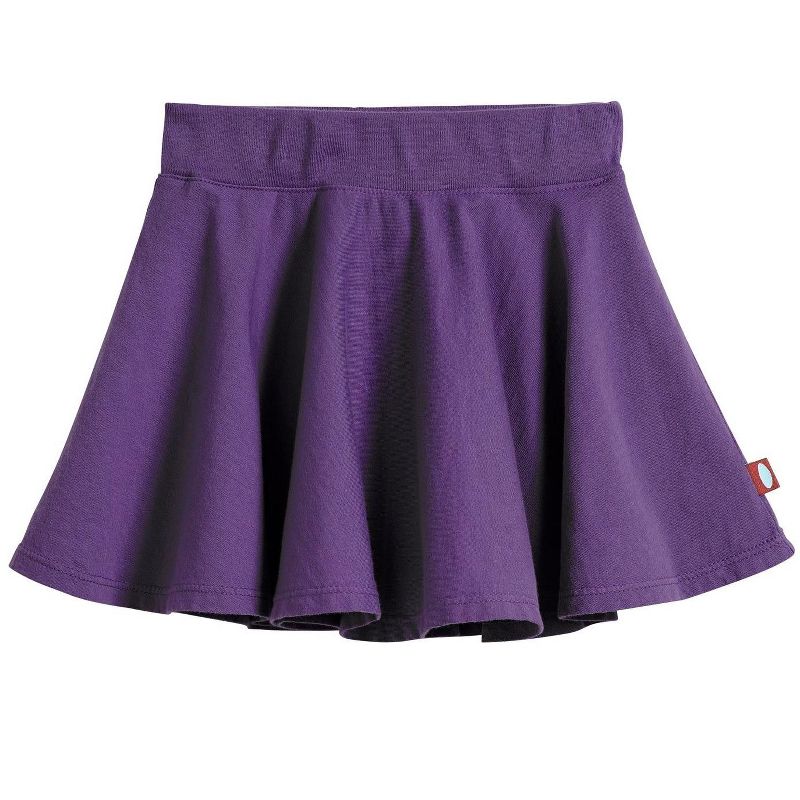 City Threads USA-Made Cotton Soft Girls Jersey Twirly Skirt, 1 of 6