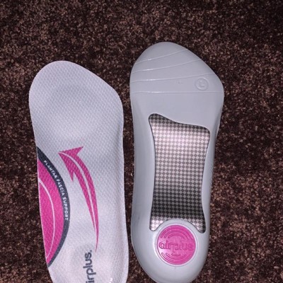 Airplus Womens Plantar Fasciitis-75019 Orthotic Insole Black Medium 