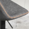Vatros Adjustable Bar Stools, Swivel Bar Height Chairs Barstools Padded with Back for Kitchen, Counter Stools Set of 2 - 3 of 4