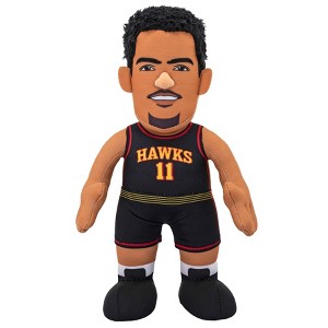 Bleacher Creatures Atlanta Hawks Trae Young 10" Plush Figure (Black Uniform) - 1 of 4