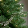 Northlight LED Lighted Battery Operated Gold Wire Diamond Christmas Garland - 6' - Warm White Lights - 2 of 3