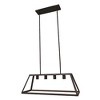 Yosemite Home Decor Bronze 480-4D-ORB 4-Light Chandelier without Glass, Oil Rubbed Finish, 15.5 x 30 x 46 - 3 of 3