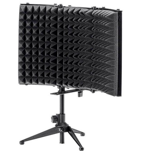 monoprice stage isolation microphone shield desktop right target