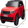 Garvee 24V Ride On Car, 2-Seater Licensed Land Rover Kids Electric Vehicle with Parent Remote Control,3 Speeds,for Boys Girls Kids - 2 of 4