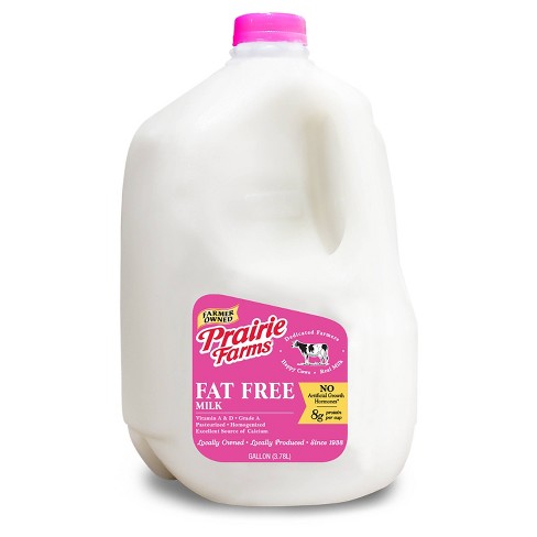 Prairie Farms Skim Milk - 1gal - image 1 of 4