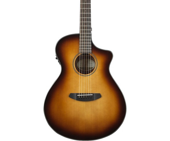 Breedlove Discovery Concert with Sitka Spruce Top Sunburst Acoustic-Electric Guitar Gloss Sunburst