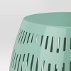 Metal Cutout Patio Accent Table - Room Essentials™ - image 3 of 3