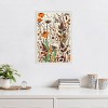 16"x23" Meadow flowers 3 by Justyna Jaszke Framed Canvas Wall Art Print White - Amanti Art: Vertical Lithograph, Modern Decor Style - 4 of 4