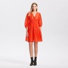 Women's Shirring Mini A-Line Dress - A New Day™ - 3 of 3