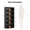 MAYEERTY Bookshelf - 5 Tiers Modern Open Storage Rack - 4 of 4