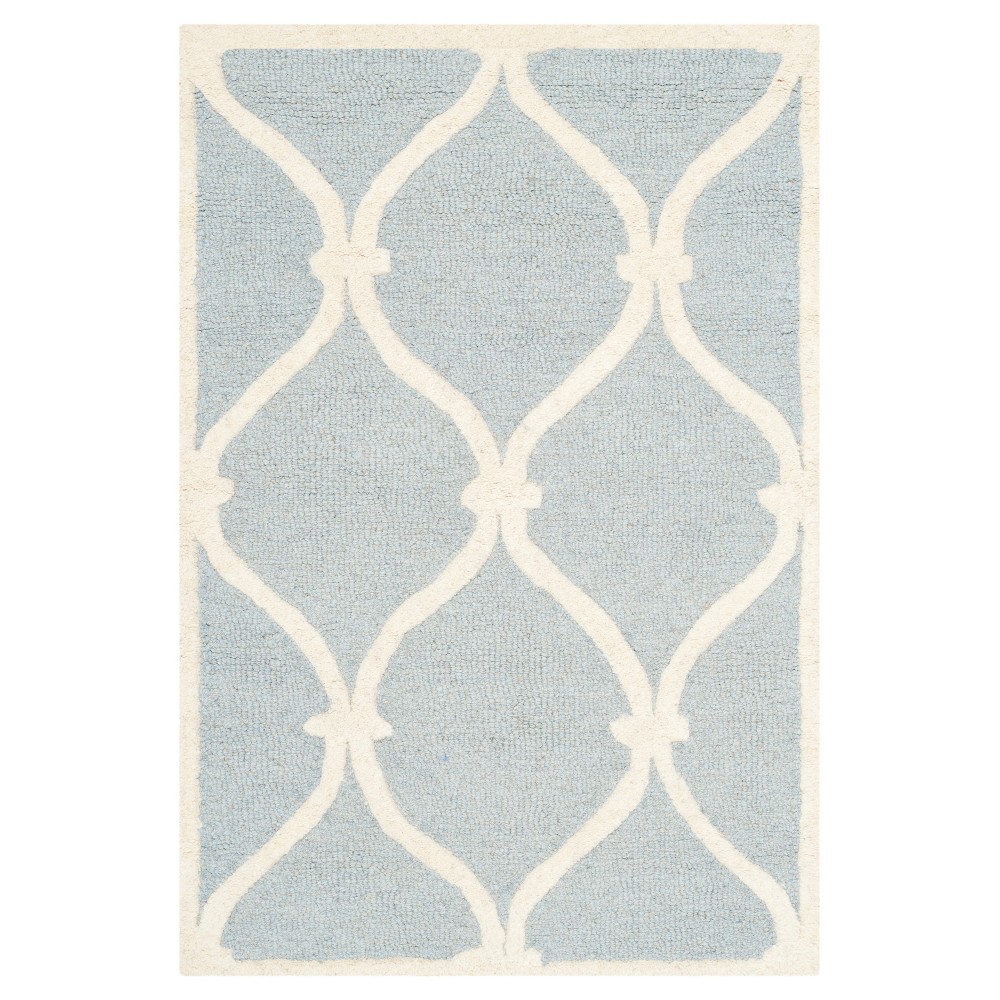 Benson Accent Rug - Blue / Ivory ( 2'x3' ) - Safavieh