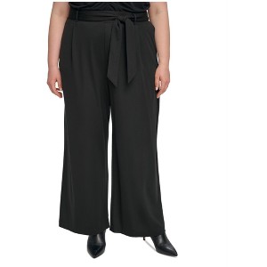Calvin Klein Womens High-Rise Casual Trouser Pants - 1 of 2