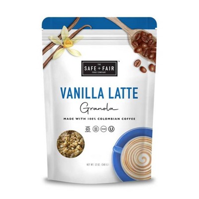 Safe + Fair Vanilla Latte Granola - 12oz