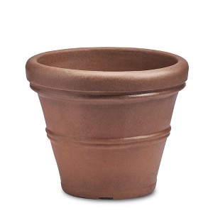 Crescent Garden Brunello Classic Rolled-Rim Plant Pot - 1 of 4