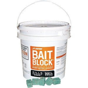 JT Eaton Peanut Butter Bait Block Rat & Mouse Poison (144 Per Pail) - 1 of 1
