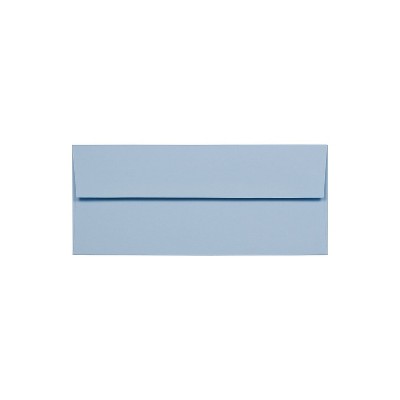 JAM Paper #10 Business Envelopes 4.125 x 9.5 Baby Blue 2155778I