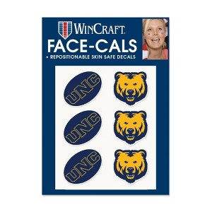 NCAA 2025 Face Decals 6pk - 1 of 3
