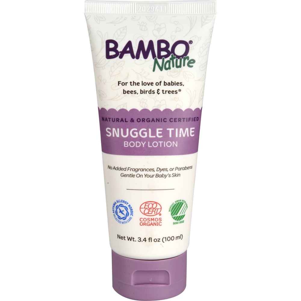 Photos - Shower Gel Bambo Nature Snuggle Time Body Lotion - 3.4 fl oz 