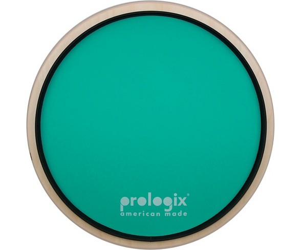 ProLogix Percussion Green Logix Practice Pad With Rim 10 in.