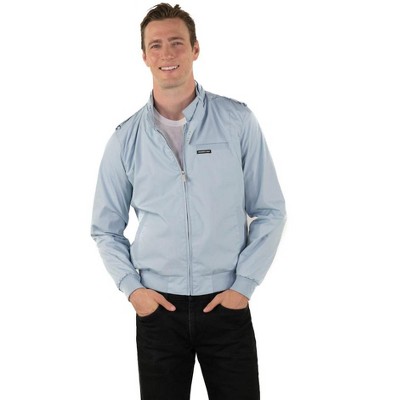 Members Only Men's Original Iconic Racer Jacket - Large, Dusty Sky : Target