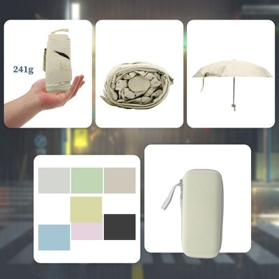 Unique Bargains Compact Umbrella with Storage Box 1 Set - image 4
