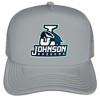 Northern Vermont University Primary Logo Foam Trucker Cap Grey Os - 2 of 4