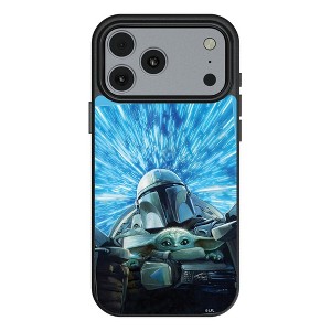 Star Wars Mandalorian Portrait MagSafe Compatible Cell Phone Case for Apple iPhone 17 Series - 1 of 4