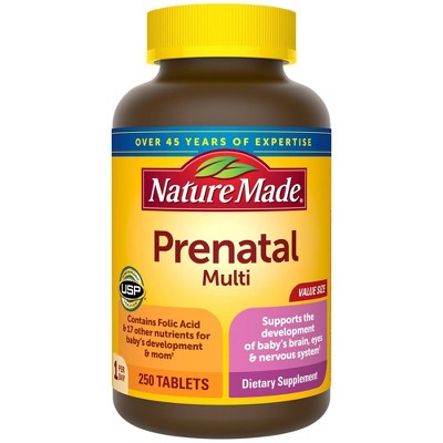 Nature Made Prenatal Multivitamin Tablets - 250ct