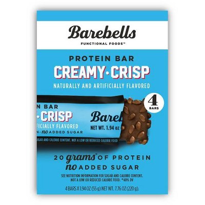 Barebells Nutrition Bars - Creamy Crisp - 7.76oz/4pk