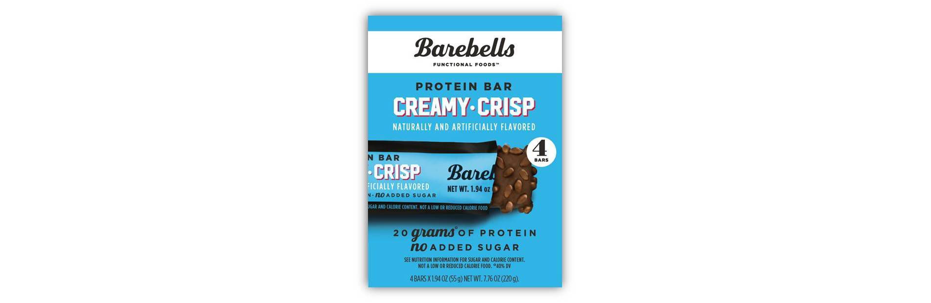 Barebells Nutrition Bars - Creamy Crisp - 7.76oz/4pk