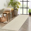 Modern Stripe Style Area Rugs for Living Room Low Pile Non Skid Washable Ultra-Thin  Low Pile Carpets Bedroom Office - 4 of 4