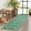 Fulvari Area Rugs with Vintage Oriental Printed Distressed Design Washable Thin Low Pile Rugs for Living Room Indoor - 3 of 4