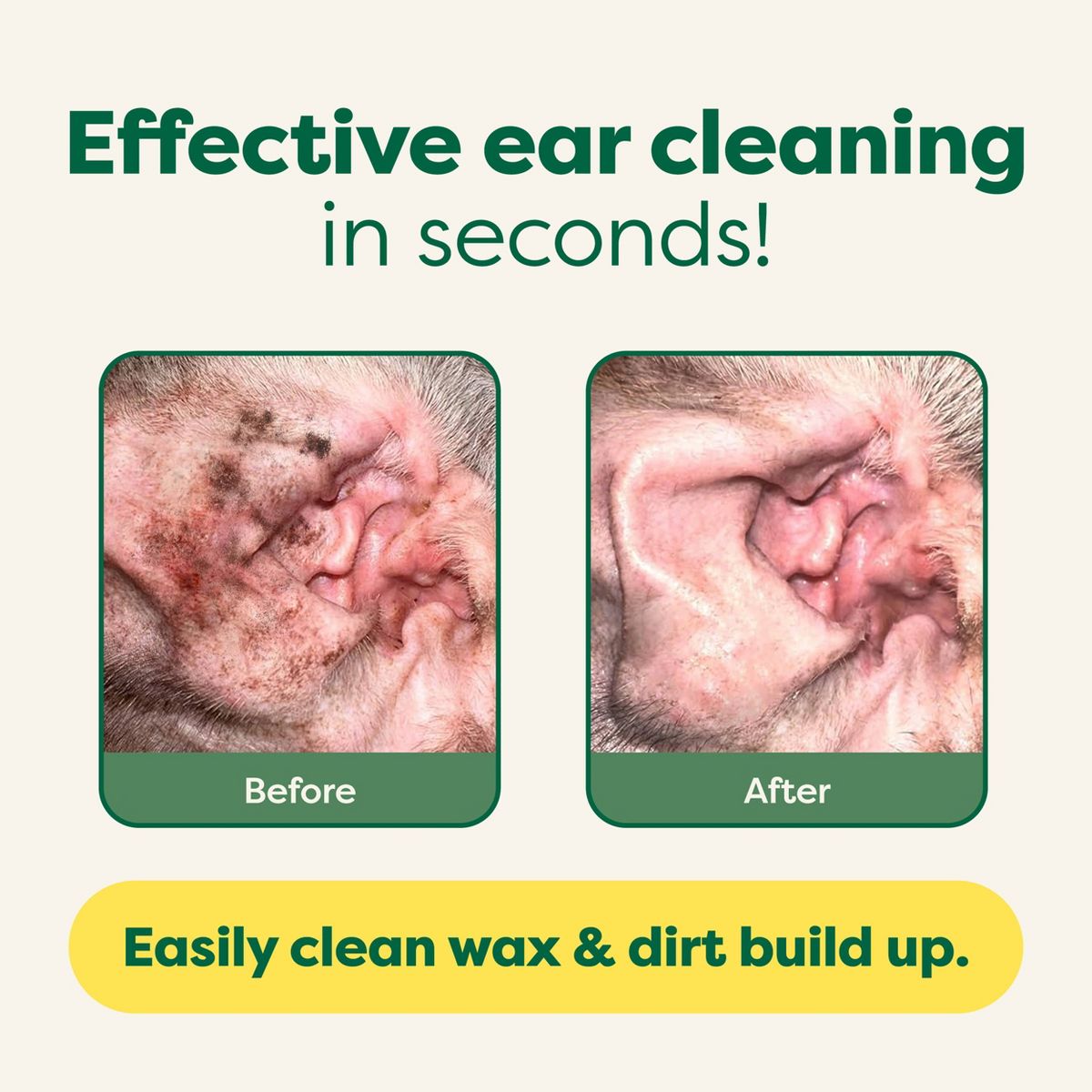 Earth Rated Vet-Developed Pet Ear Wipes - Oatmeal Scent - 60ct - thumbnail 4