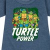 - Teenage Mutant Ninja Turtles - Leo and Brothers Turtle Power Graphic Short Sleeve Fleece Dress - 2 of 4