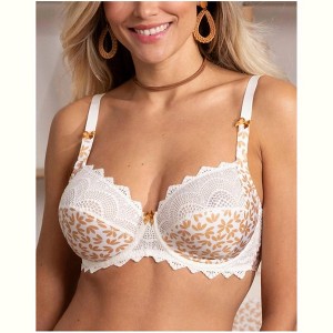 Women's Crochet Boheme 3 Parts Full Cup Bra - Antigel Boudoir de Filles - 1 of 4
