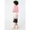 Roaman's Women's Plus Size Printed Jacket Dress - 4 of 4
