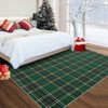 Christmas Buffalo Plaid Area Rug Classic Checkered Design Machine Washable Stain Resistant Non Slip Floor Mat for Living Room Kitchen Entryway - 3 of 4