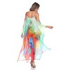 Maternity Plus Size Sheer Maxi Caftan - White Mark - 4 of 4