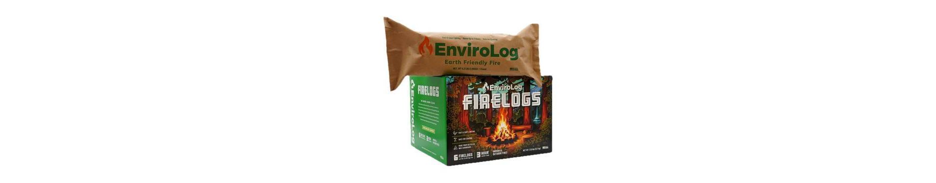 Enviro-Log 6pk 3 Hour Burn Fire Logs